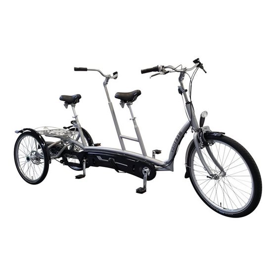 TWINNY-PLUS-driewieltandem-voor-volwassenen Van Raam Twinny Plus tandem - Afbeelding 1