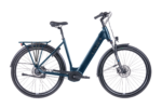 levit beleco 5 lowstep in de kleur indigo zijaanzicht van de fiets ebike gelderland