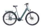 levit beleco 5 lowstep in de kleur sage zijaanzicht van de fiets ebike gelderland