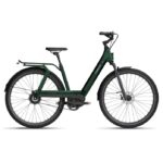 tenways ago t in de kleur groen zijaanzicht van de fiets ebike gelderland