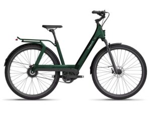 tenways ago t in de kleur groen zijaanzicht van de fiets ebike gelderland