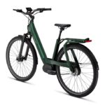 tenways ago t in de kleur groen schuin aanzicht van de fiets ebike gelderland