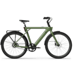 tenways cgo009 in de kleur groen zijaanzicht van de fiets ebike gelderland