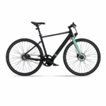 tenways cgo600 in de kleur groen zijaanzicht van de fiets ebike gelderland