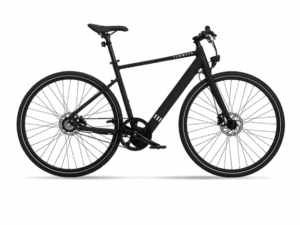 tenways cgo600 in de kleur zwart zijaanzicht van de fiets ebike gelderland