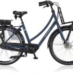 vandijck aphrodite mid in de kleur blauw zijaanzicht van de fiets ebike gelderland