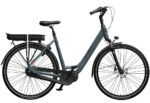 vyber ride e1 lite in de kleur grijs zijaanzicht van de fiets ebike gelderland