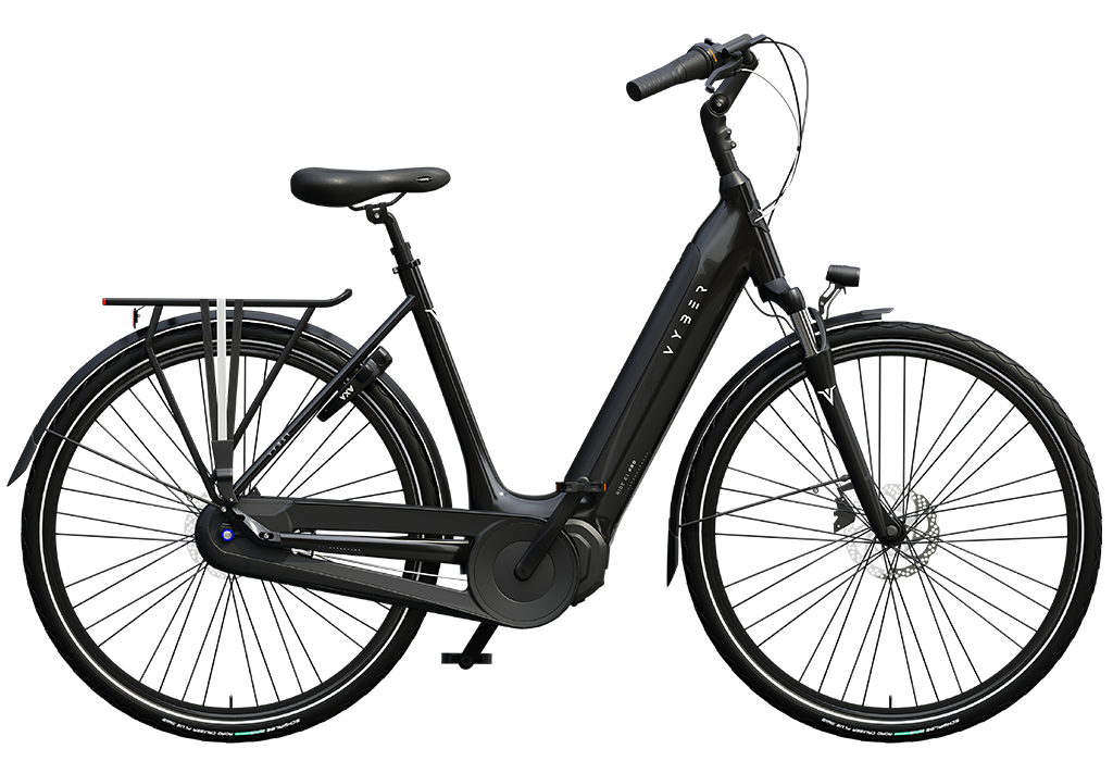 vyber ride s1 pro zwart zijkant van de fiets ebike gelderland vyber ride s1 pro in de kleur zwart zijkant van de fiets ebike gelderland