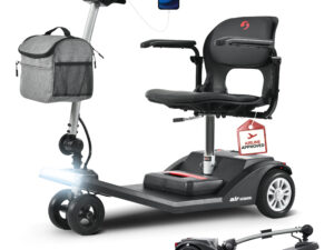 sweetrich air classic in de kleur zwart zijaanzicht airline approved en telefoon oplaadbaar ebike gelderland