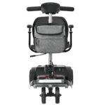 sweetrich air classic zwart vooraanzicht van de scootmobiel met handige tas aan de voorkant ebike gelderland