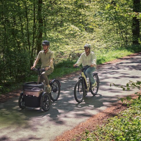 vanraam thuja en andere vanraam fiets in de natuur tevreden klanten van ebike gelderland