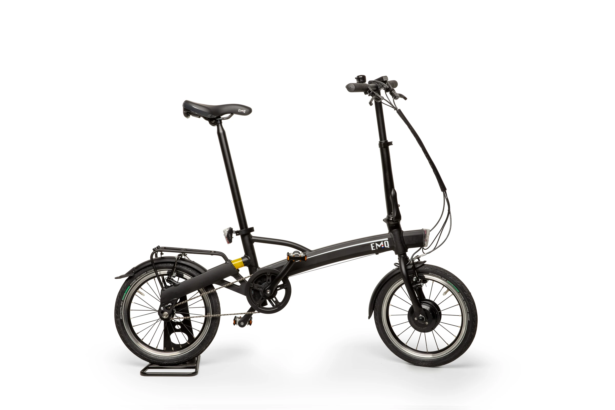 EMQ_light___Zwart___Uitgevouwen_jxjva9 EMQ Lite/16" elektrische vouwfiets - Afbeelding 1