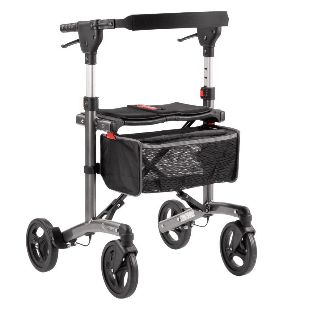 Multimotion-rollator-netmand-grijs MultiMotion Trollimaster RA60 rollator - Afbeelding 1