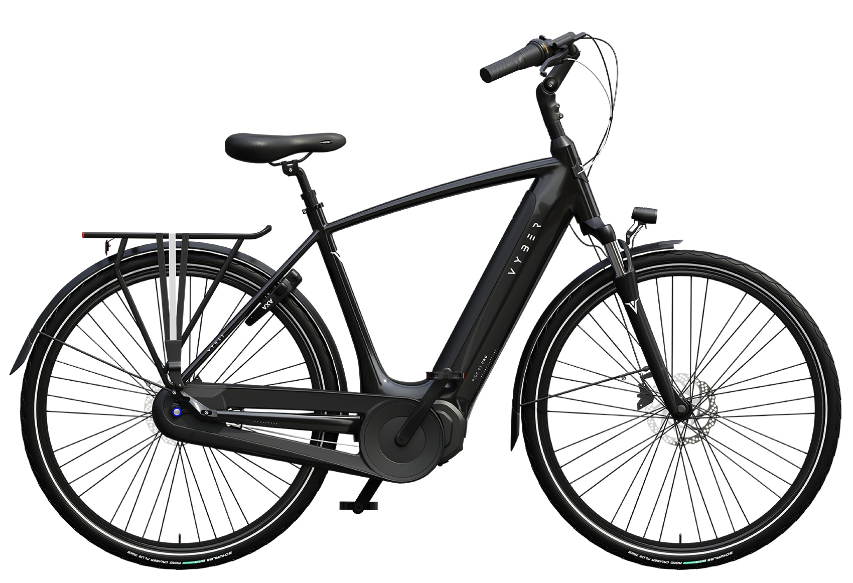 Vyber_Ride_E1_Pro_Predator_Black_Men Vyber Ride E1 Pro Heren - Afbeelding 1
