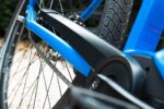 Ketting, kettingbeschermer en crank van de Levit CAFE RIDER Ara.